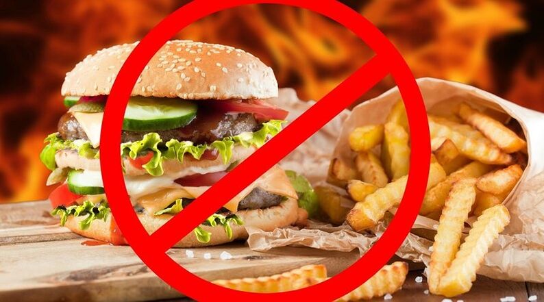 Schadelijk fastfood